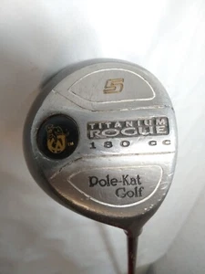 Pole-Kat Golf Tit Rogue 180cc 5-Metal/Wood Golf Club - RH - Mid/Firm Graph Shaft - Picture 1 of 7