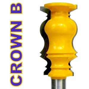 1 PC 1/2" SH 2-1/4" Long Crown Molding B Router Bit  sct-888 - Picture 1 of 12