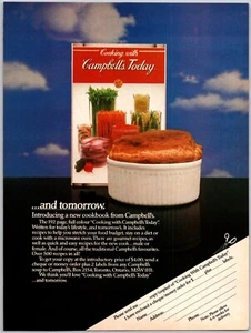 PRINT AD 1981 Cooking with Campbell's Today Cookbook 8" x 11" - Picture 1 of 1