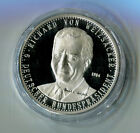 Medal Richard von Weizsäcker 6 prezydent Niemiec 1984 srebro M_1167