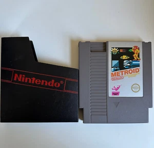 Metroid (Nintendo Entertainment System, 1987) NES w/ Manual & Slip Cover - Picture 1 of 6