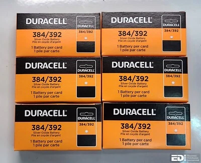 Duracell 384/392 SR41 1.5 V Silver Oxide Battery 36 Pack - Image 1 of 4