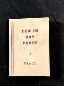 Vintage 1940's Tijuana Bible "Fun In Gay Paree" WWII era - Picture 1 of 5