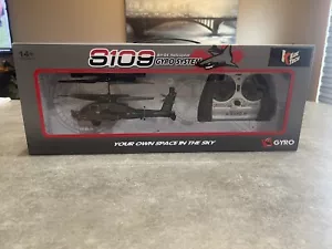 Syma S109 Apache AH-64 Remote Control Helicopter Gyro System New in Box - Picture 1 of 7