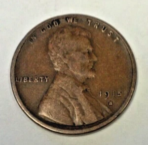 1915-S LINCOLN WEIZEN CENT SS (2830) - Bild 1 von 2