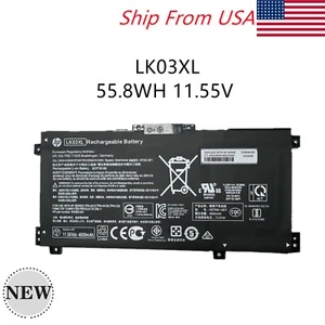 OEM Genuine LK03XL Battery For HP ENVY X360 15-BP 15M-BQ 17M-CE 17-BW L09281-855 - Picture 1 of 6