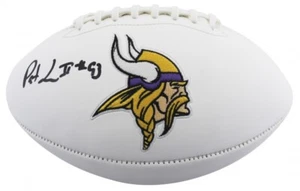 Patrick Jones II Signed Vikings Logo Football (Beckett) - Picture 1 of 2