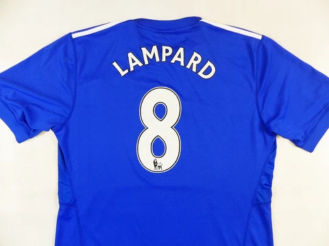 CHELSEA LONDON ADIDAS #8 LAMPARD HOME SHIRT 2009/10 JERSEY TRIKOT SIZE:X-LARGE Cover