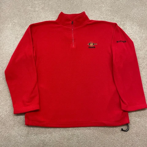 San Diego State University Sweatshirt Men XL Sweater NCAA College Aztecs Fleece Cover
