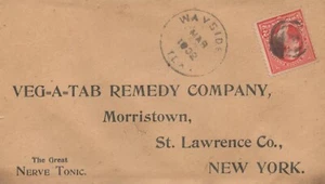1902 Wayside DPO, Armstrong County Texas - Happy Town Scarce Cancel on Back - Picture 1 of 2