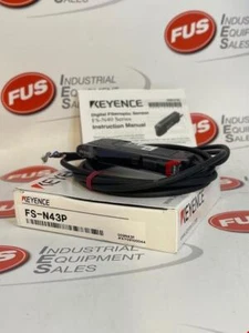 Keyence FS-N43P Fiber Optic Sensor Amplifier Unit - Picture 1 of 1