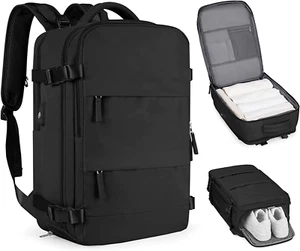 Large Travel Backpack for Women Men Airline Approved Carry on Flight Luggage Wat - Picture 1 of 7