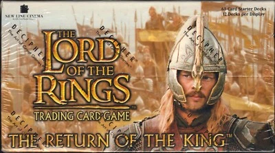 LOTR TCG The Return of the King Starter Deck Display 12 36-card Sealed Decks CCG - Image 1 of 4