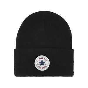 Converse All Star Chuck Taylor Lifestyle Jet Black Color Winter Knit Beanie Hat - Picture 1 of 1