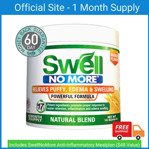 Swell No More Reduces Swollen Feet Legs Ankles Inflammation Edema Swelling - Picture 1 of 3