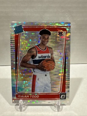 2021-22 Panini Optic Silver Pulsar Prizm Rated Rookie #177 Isaiah Todd - Image 1 of 2