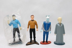 1991 Star Trek Hamilton 4" Figure Par Pic Figurines Andorian Talosian Kirk Spock - Picture 1 of 12