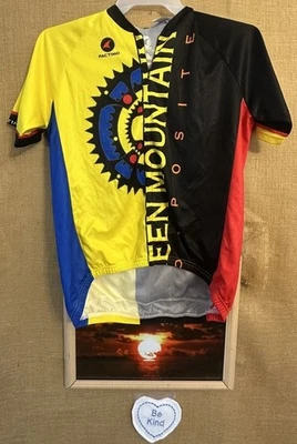 NWT Pactimo men’s multi-color cycling M short sleeve jersey ¾ front zipper multi - Image 1 of 4