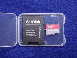 Carte microSDXC UHS-I SanDisk Ultra avec adaptateur SD testée mémoire authentique H2TESTW - Photo 1 sur 2