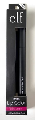 e.l.f. ELF Matte Lip Color w/ Built In Sharpener # 82472 Berry Sorbet NIB Rare - Image 1 of 3