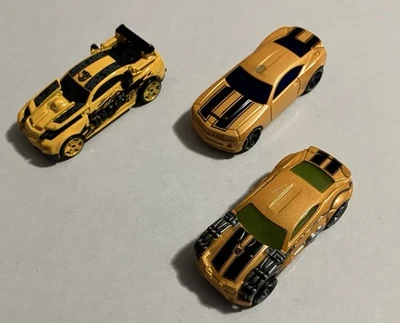Hasbro Transformers Bumblebee Die-Cast Car Lot - Rare 2009 Revealer Lot of 3 - Image 1 of 3