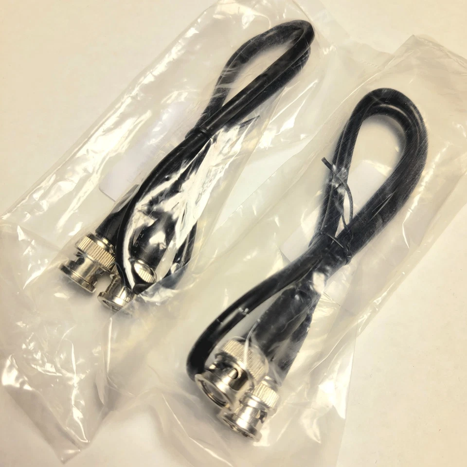 Shure UA802 PAIR of Coaxial Cable BNC to BNC Connection, 2 Foot - NEW - Image 1 of 1