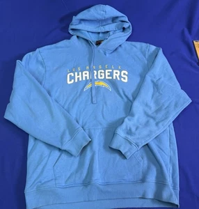 Los Angeles Chargers NFL Team Apparel Sudadera con Capucha Hombre XL Azul Sudadera - Imagen 1 de 5