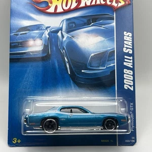 Hot Wheels Plymouth GTX, Blue; 2008 All Stars Series 060/196 - Picture 1 of 5