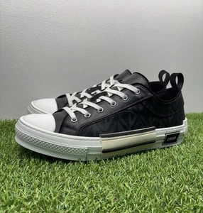 Size 45 EU (12 US) - Dior B23 Low ' Black Canvas ' | EXCELLENT CONDITION! - Picture 1 of 14