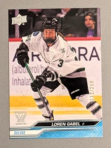 Loren Gabel  2024 Upper Deck PWHL First Edition #30 Deluxe 112/250 - Picture 1 of 2