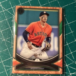 Topps Tribute Green 2018 /99 Carlos Correa #28 - Foto 1 di 2