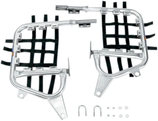 Barras Nerf de aleación DG Performance plateadas/negras para Yamaha YFS200 Blaster 1988-2006 Foto 1 de 1