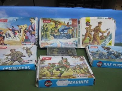 airfix 1:72 figuren 5 Packungen 2. WK, WW II, 1 x Beduinen, Revell Rote Armee - Bild 1 von 4