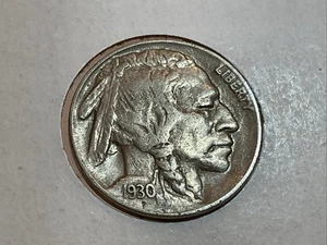 1930-S Buffalo Nickel in extremely fine - Picture 1 of 2