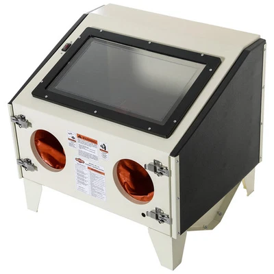 Shop Fox M1114 60-100 psi armário de jateamento de areia de bancada resistente com transformador - Imagem 1 de 4