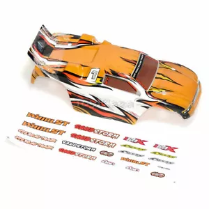 Haiboxing part 16306 RC Truggy Body Dark Yellow +Decals for 1/16 RC Truck 16882 - Picture 1 of 12