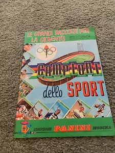 1967 Panini Campioni Dello Sport Album unbenutzt mit Jim Thorpe Cassius Clay Marciano - Bild 1 von 4