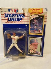 NEW Starting Lineup JIM ABBOTT California ANGELS with Rookie 1989 card Kenner
