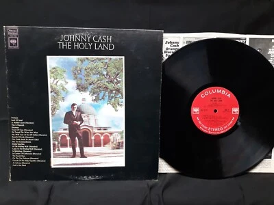 Johnny Cash The Holy Land vinyl LP Columbia records KCS 9726 1969 - Image 1 of 4