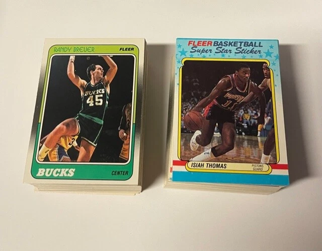 1988-89 Fleer Basketball Singles You Pick - Image 1 of 1