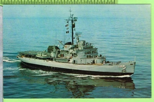 USS Staten Island AGB 5 Color Picture Post Card Unused - Picture 1 of 1