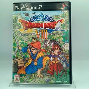 Dragon Quest VIII 8 PS2 PlayStation 2 RPG Authentic Japanese CIB Complete - Picture 1 of 6