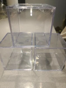 NEW Ultra Pro Display Baseball Clear Square Holder (Lot of 3) - Picture 1 of 1