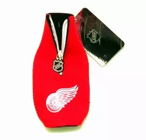 Officially Licensed NHL Detroit Red Wings Neoprene Bottle Suit Koozie Holder - Picture 1 of 1