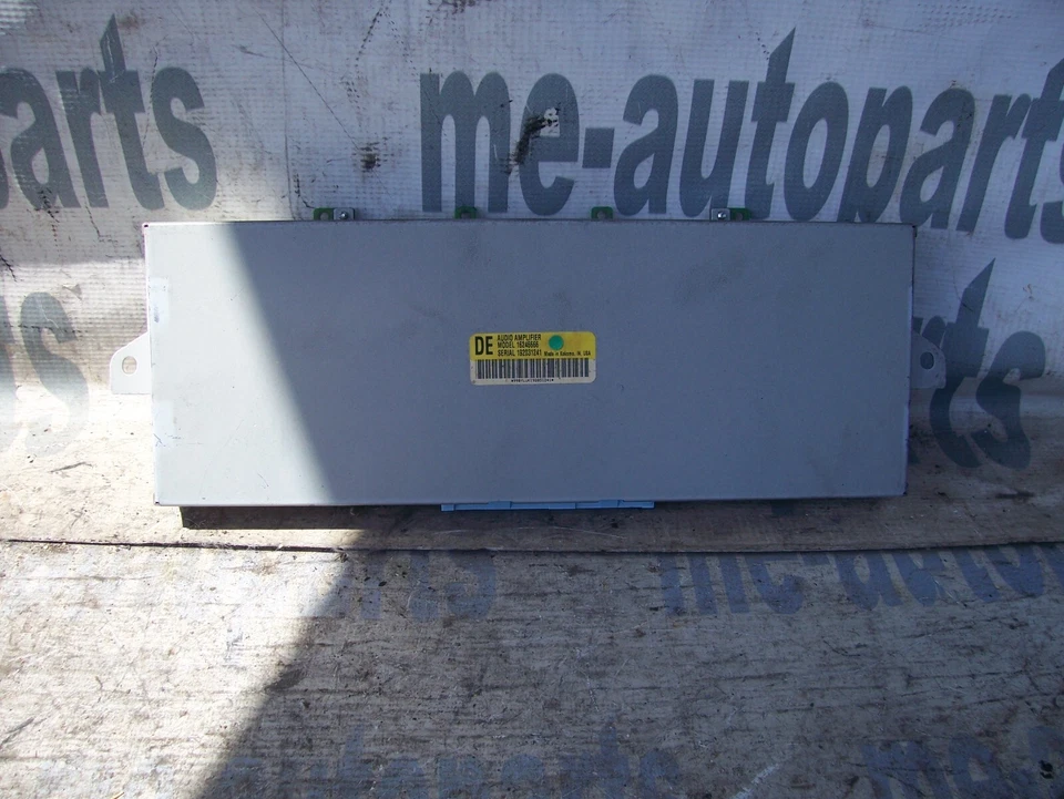 AMPLIFICADOR DE AUDIO ESTÉREO RADIO CADILLAC SEVILLE ELDORADO 1997-2002 AMPLIFICADOR 16246666 DE Foto 1 de 4