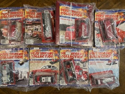 RARE AMERCOM Fire Engine Collection x 8. No 30+ NEW & SEALED With Magazines - Image 1 of 4