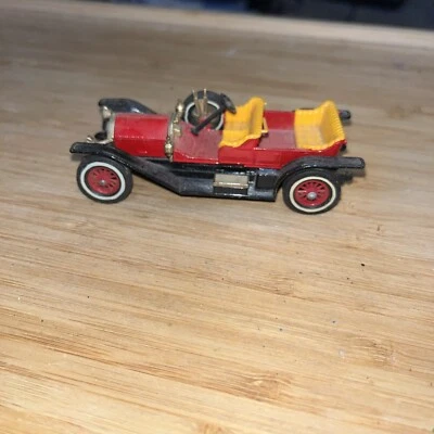 Винтажный спичечный коробок Lesney литые модели прошлых лет No Y-9 1912 симплекс #125 - Изображение 1 из 4