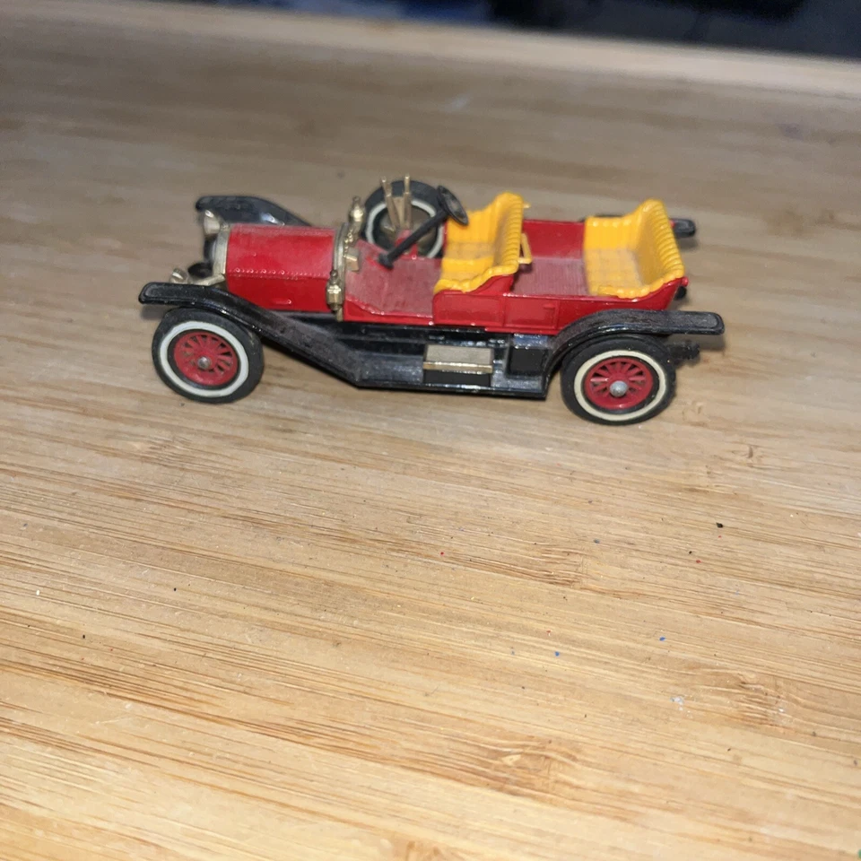 Caja de cerillas Lesney Diecast Modelos de antaño Nº Y-9 1912 Simplex #125 de colección Foto 1 de 4