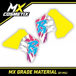 1989 - 1992 Retro Suzuki RM125 Shroud Graphics - Bild 1 von 1