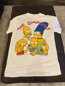 T-SHIRT VINTAGE I SIMPSON UOMO MEDIA CLASSICA FAMIGLIA - Foto 1 di 1